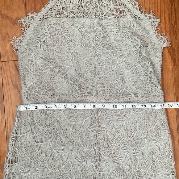 Free People Intimately Racerback Dusk Lace Mini Dress Size Large - Picture 15 of 15